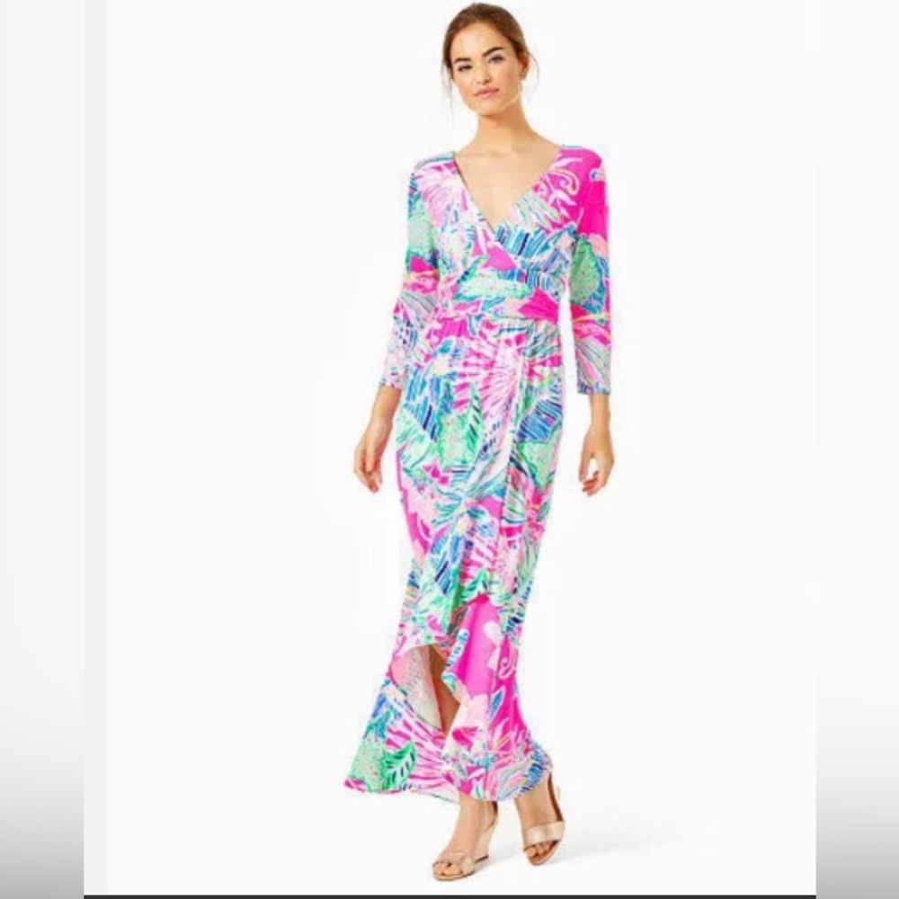 Lilly Pulitzer Montague High Low dress; size small (New without Tags)